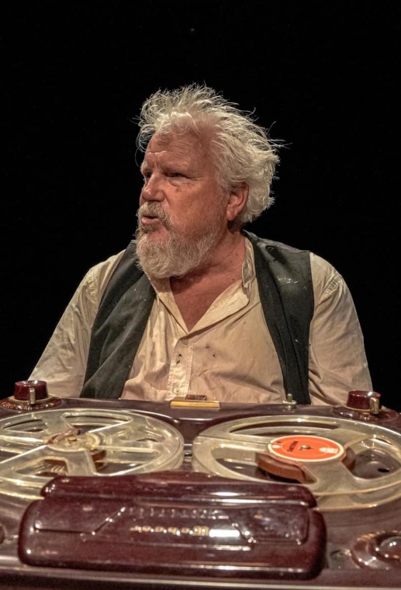 David Westhead performing Krapp's Last Tape