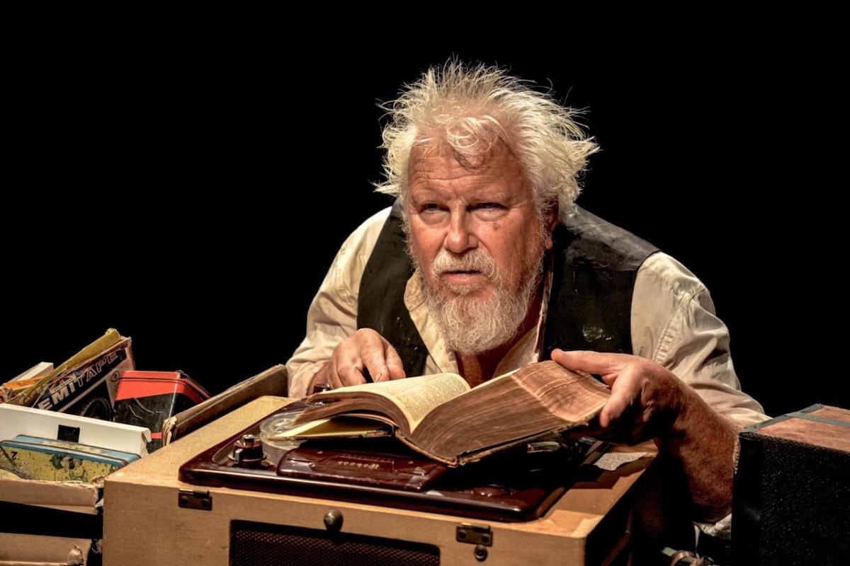David Westhead performing Krapp's Last Tape